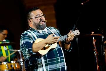  La Murgota de Telde estrena con éxito en Gáldar su espectáculo 'Los chicos del coro'/TA.